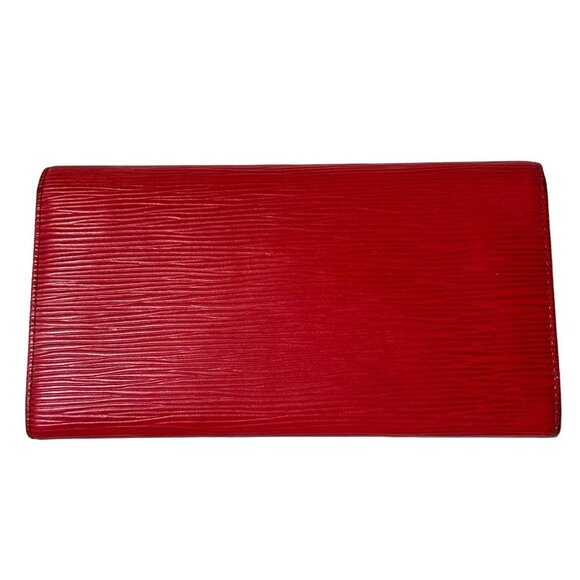 Louis Vuitton Sarah Wallet in Red Epi Leather - Picture 3 of 9